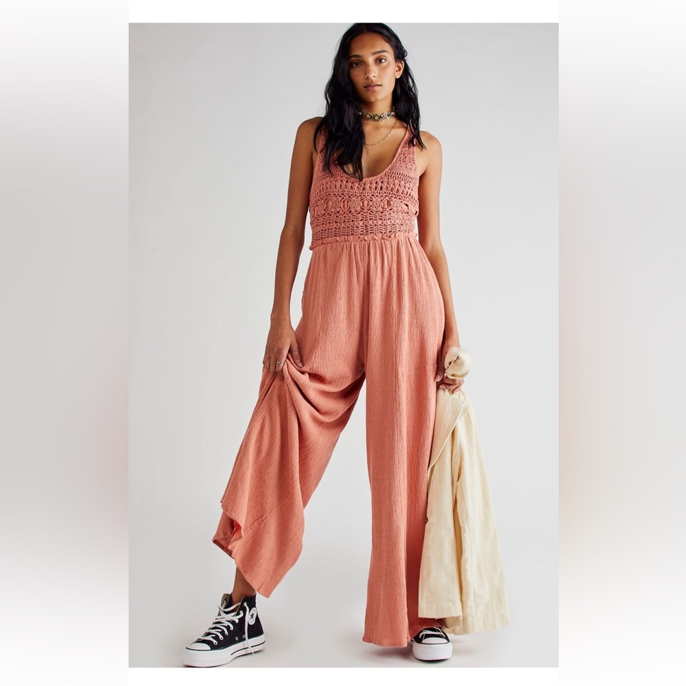 Free People Soleil One Piece - Cinnamon
